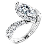 Halo-Style Engagement Ring or Band             
